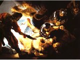 `The Blinding of Samson` by Rembrandt. Canvas, 1636. Frankfurt am Main, St delsches Kunstinsitut.